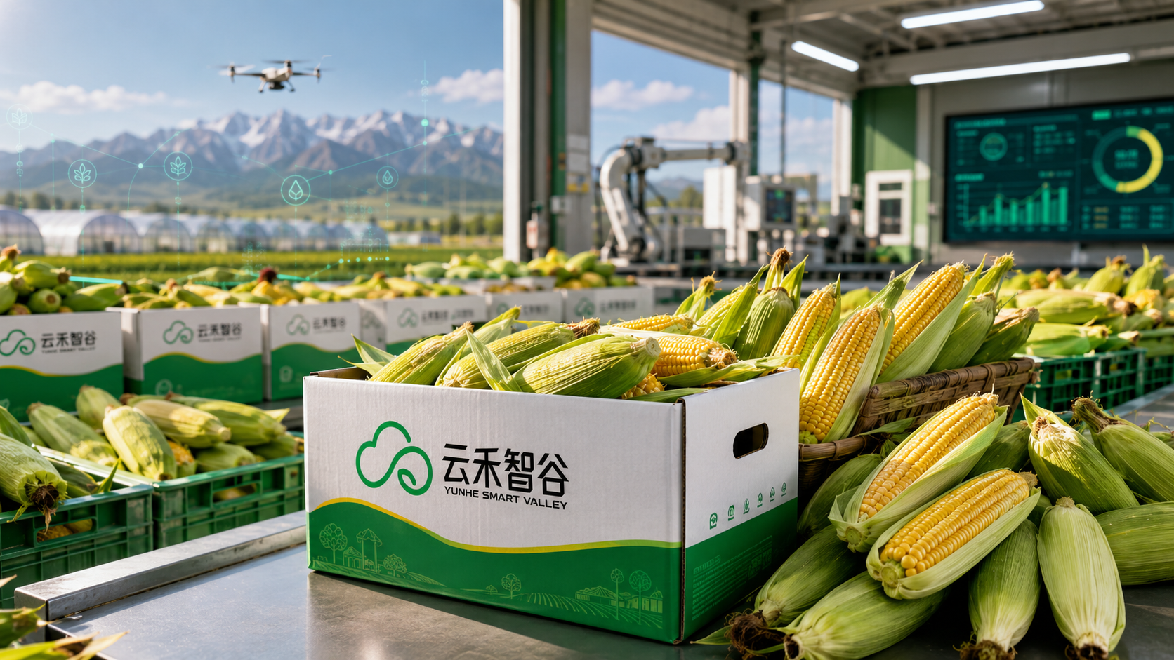 鲜食玉米品牌场景